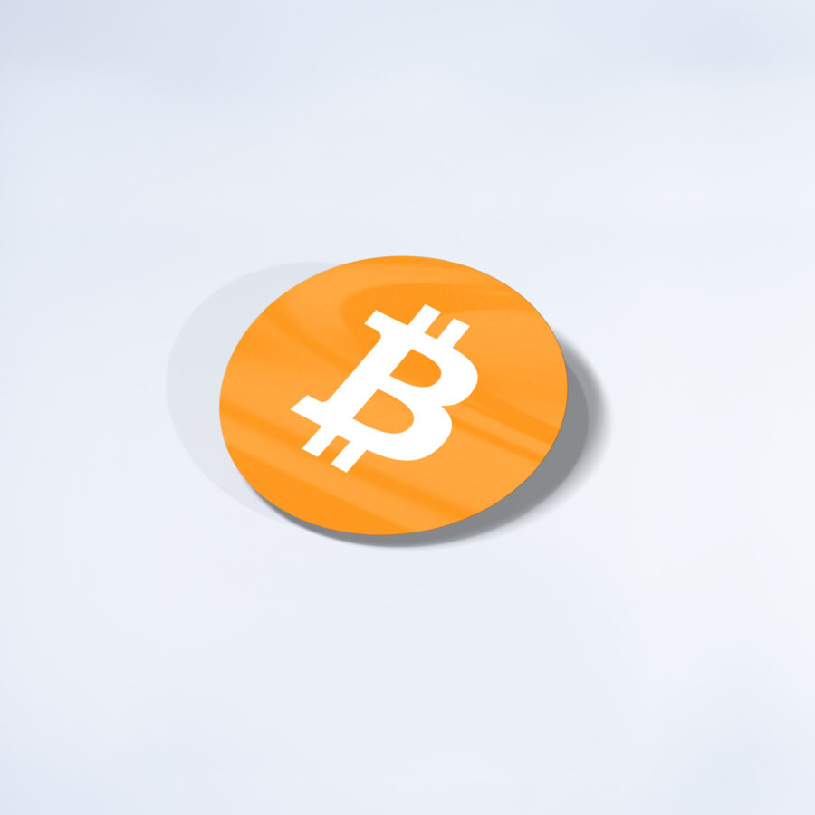 Bitcoin sticker