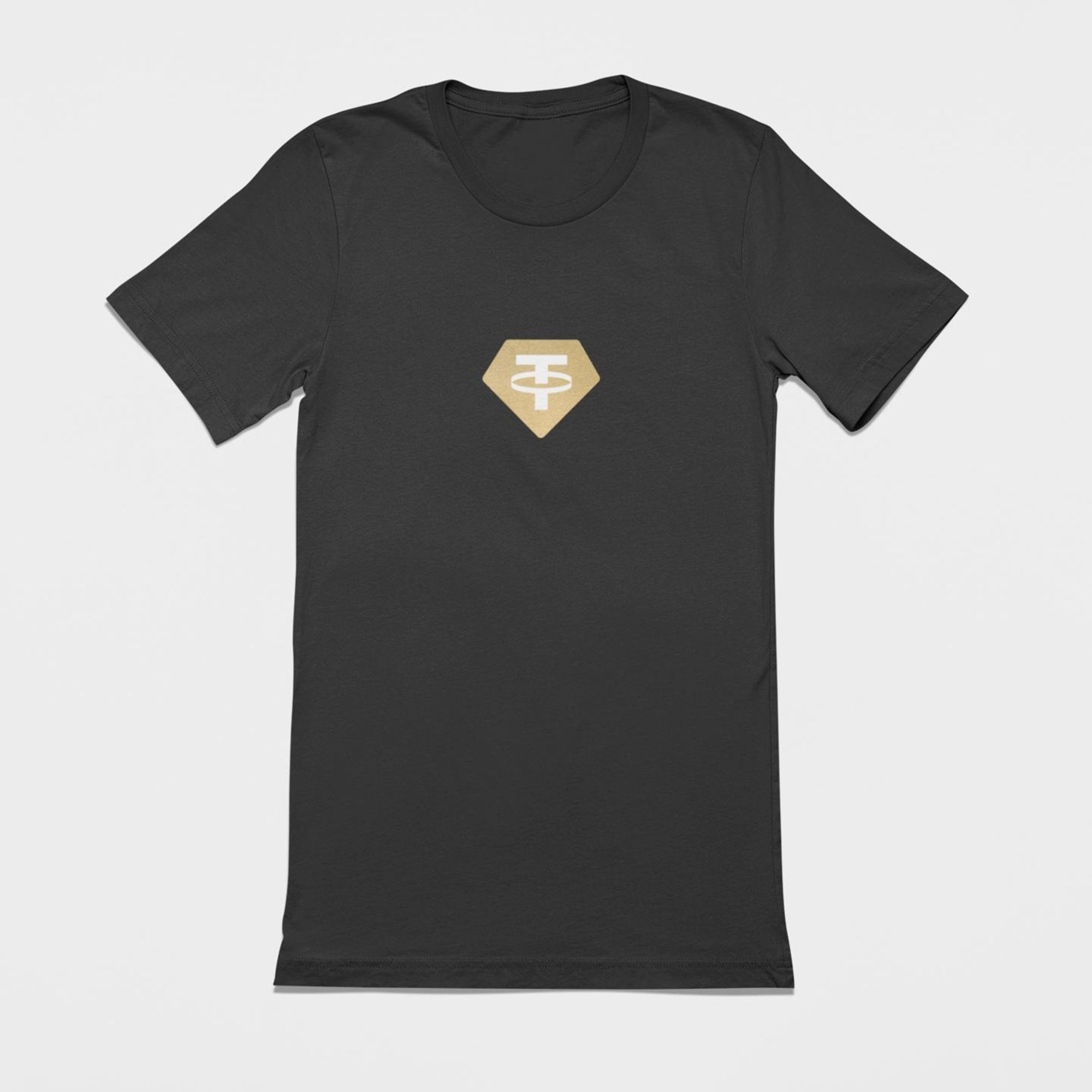 Tether Gold T-Shirt - CYPHERPUNK